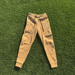 Tan Nike Tech Fleece Sweatpants 