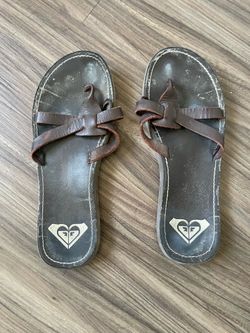 Roxy brown sandals