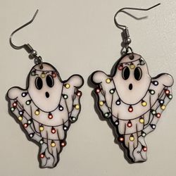 Christmas Ghost Earrings 