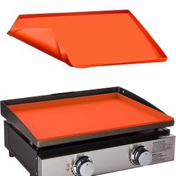 22'' Silicone Griddle Mat for Blackstone Grill - Heavy Duty Protection & Care.