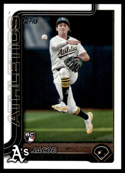 2025 Topps Jacob Wilson RC #314 Athletics A