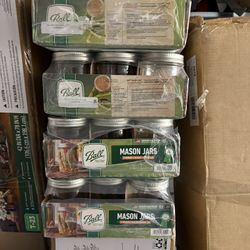 Mason Jars 12 Count 3 Packs 