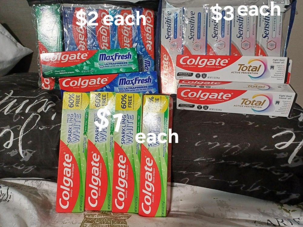 Colgate $1 $2 $3 EACH