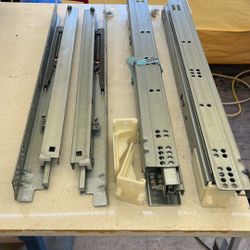 Six DTC 21” Undermount Soft Close Drawer Slides 