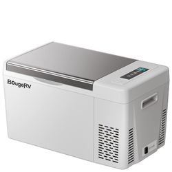 BougeRV 12v refrigerator 23 Quart with Cover, -8℉~50℉ Portable Freezer