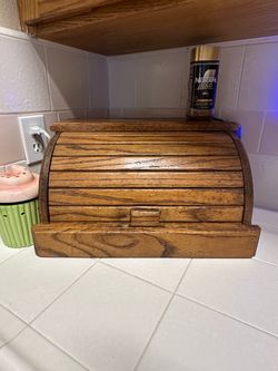Vintage bread box