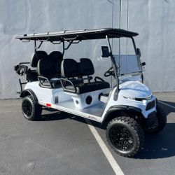 2025 Voyager Patriot 6-Passenger Lifted 72-Volt Street Legal LSV Golf Cart