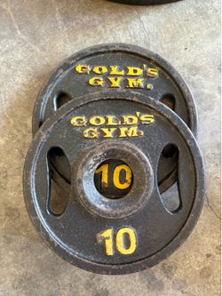 Gold’s GYM 10lbs Weight Plates