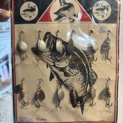 Vintage Fjord Lures Advertising 