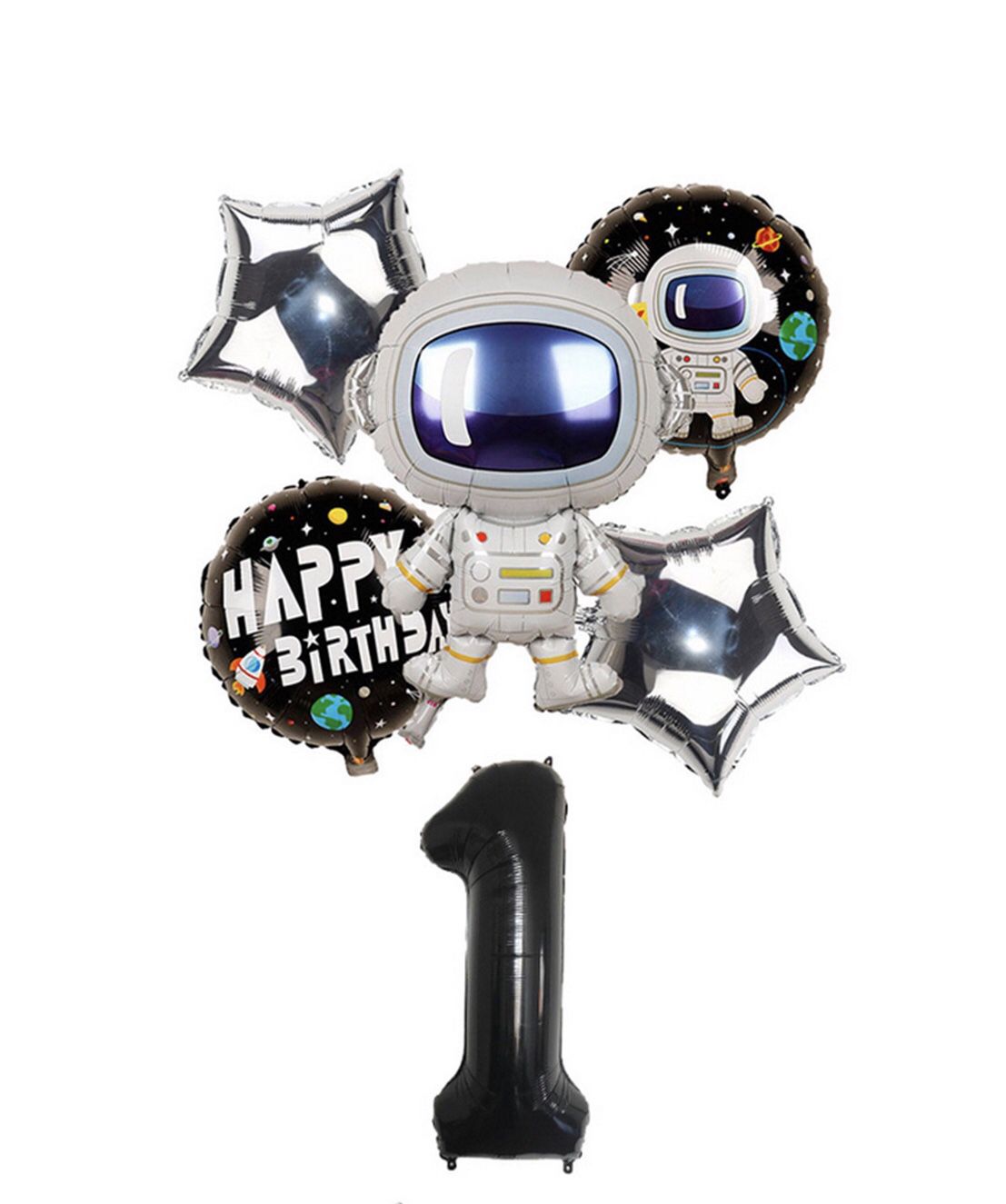 Astronaut Balloons, birthday decor / home decor / boy toys / kid stuff / balloons / party supplies / party rentals / space decor