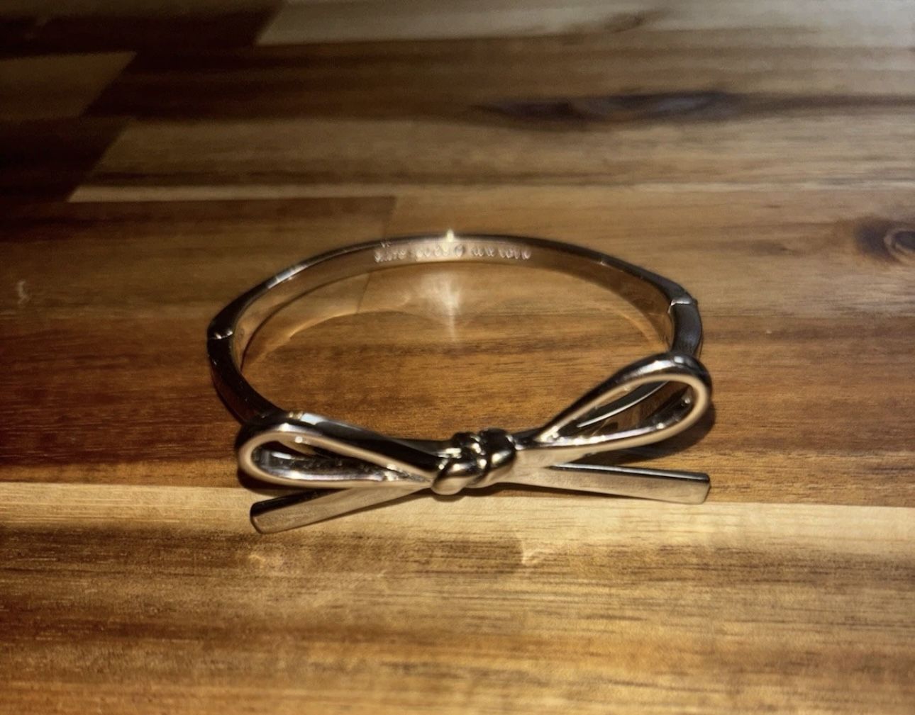Kate Spade Silver Bow Bracelet