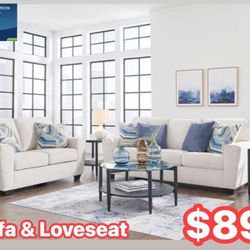 Sofa And Loveseat Ready To Go Today !