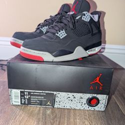Jordan 4 Bred Size 11