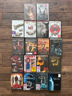 Horror Movie DVD's (Lot of 18)