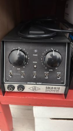 UA 610 solo pre amp Universal Audio $700