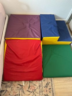 Soft play climbing blocks