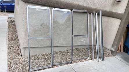 Sliding Framed Tub Door with clear Glass