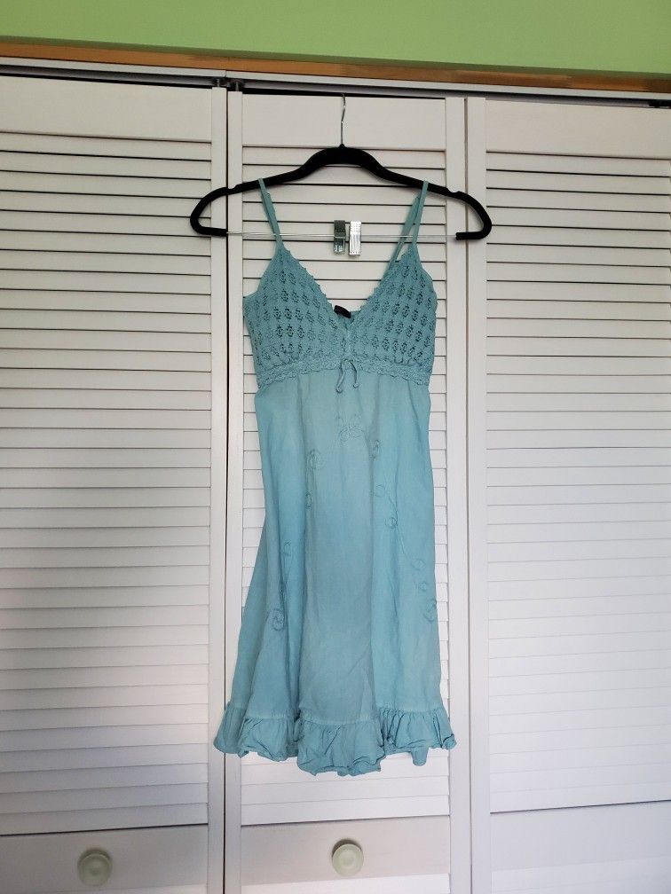 Beachy Half Crochet Dress