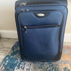 Samsonite Carry On - Navy Blue - Great Shape