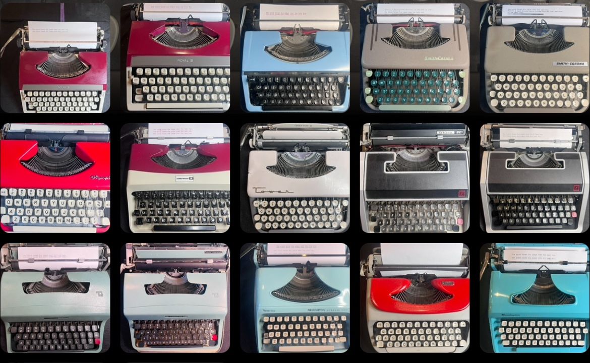 So Many Great Typewriters For Sale!