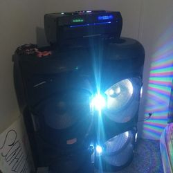 Huge Raido Dj Has Disco Light 
