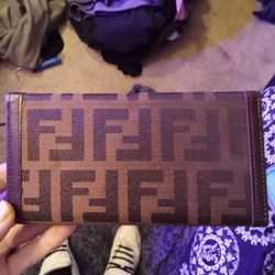 Authentic Fendi Made In Italy Wallet 