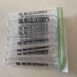 14 Shot Glasses ( Plastic) Dr Mcgillicuddy’s 