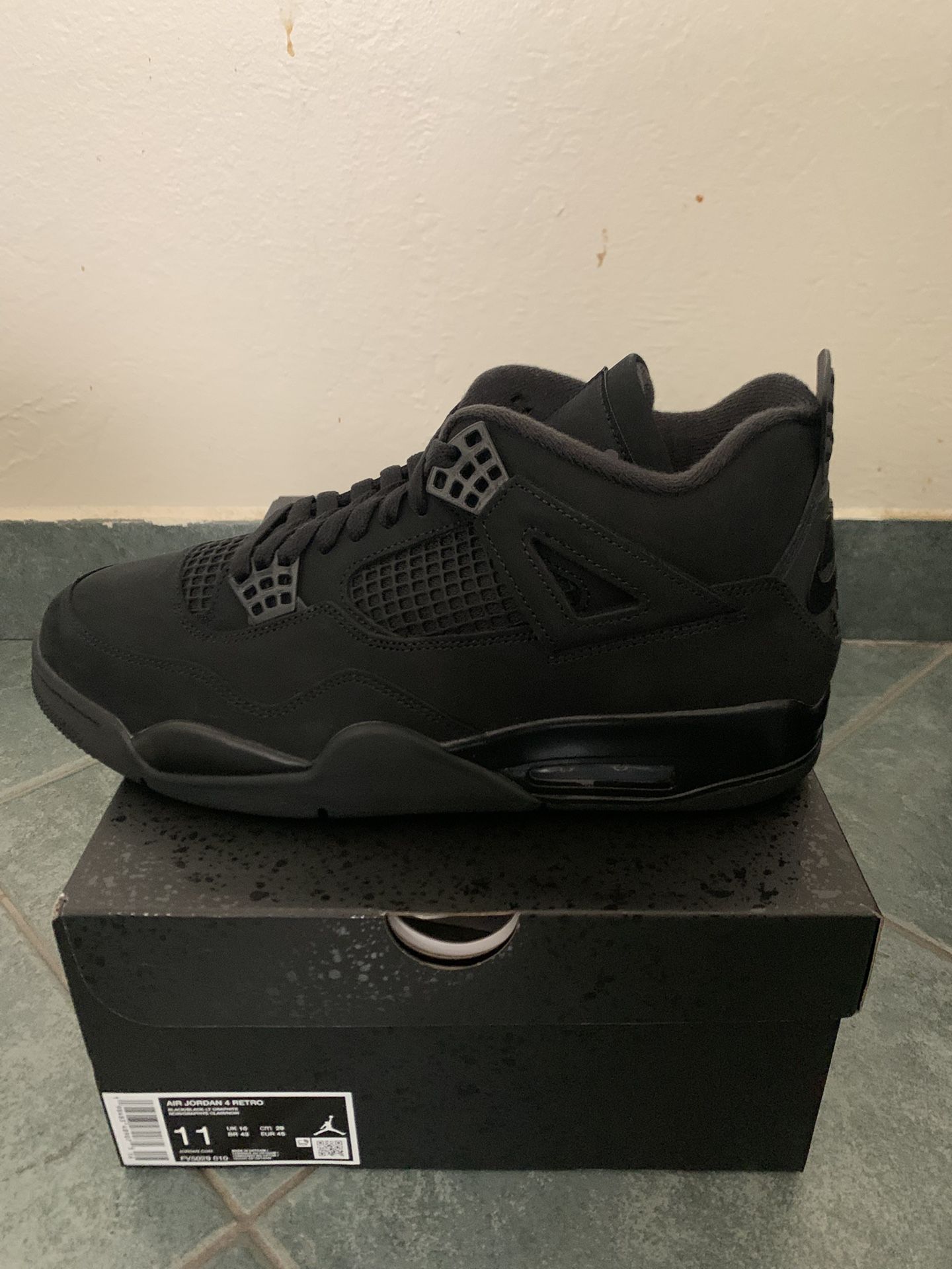 Jordan 4 Black cat