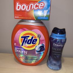 Tide/ Bounce/ Downy Bundle (3 items)
