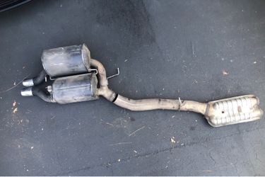 BMW 5 Series exhaust