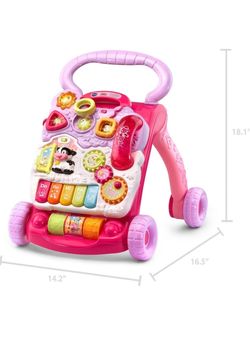 Sit-to-Stand Learning Walker Pink