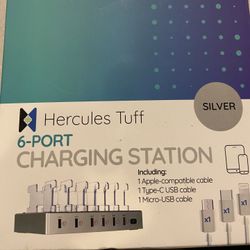 6 Port Charging Station