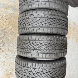 Set Of Four 245/40/19 Continental Extremecontact DWS with 75-80% Left Excellent Set mint •