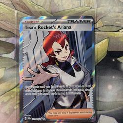 Pokemon Team Rocket’s Ariana Destined Rivals 