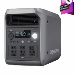 DABBSSON Portable Power Station 2000L, 2048Wh Semi-Solid LiFePO4 Battery, 2200W AC Output 6, 3300W Power Boost, 1 Hr Fast Charge, Solar Generator for