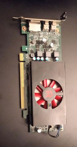 ATI Radeon RX 640 4GB DDR5 Graphics Card Low Profile * Basic 1080P Gaming *
