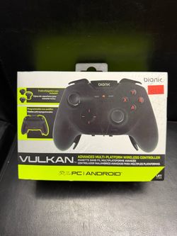 ‼️ CLEARANCE ‼️ Bionik Vulkan Wireless Controller for PC & Android