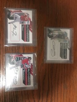 2011 ITG baseball series 1 autographed set Mike Trout