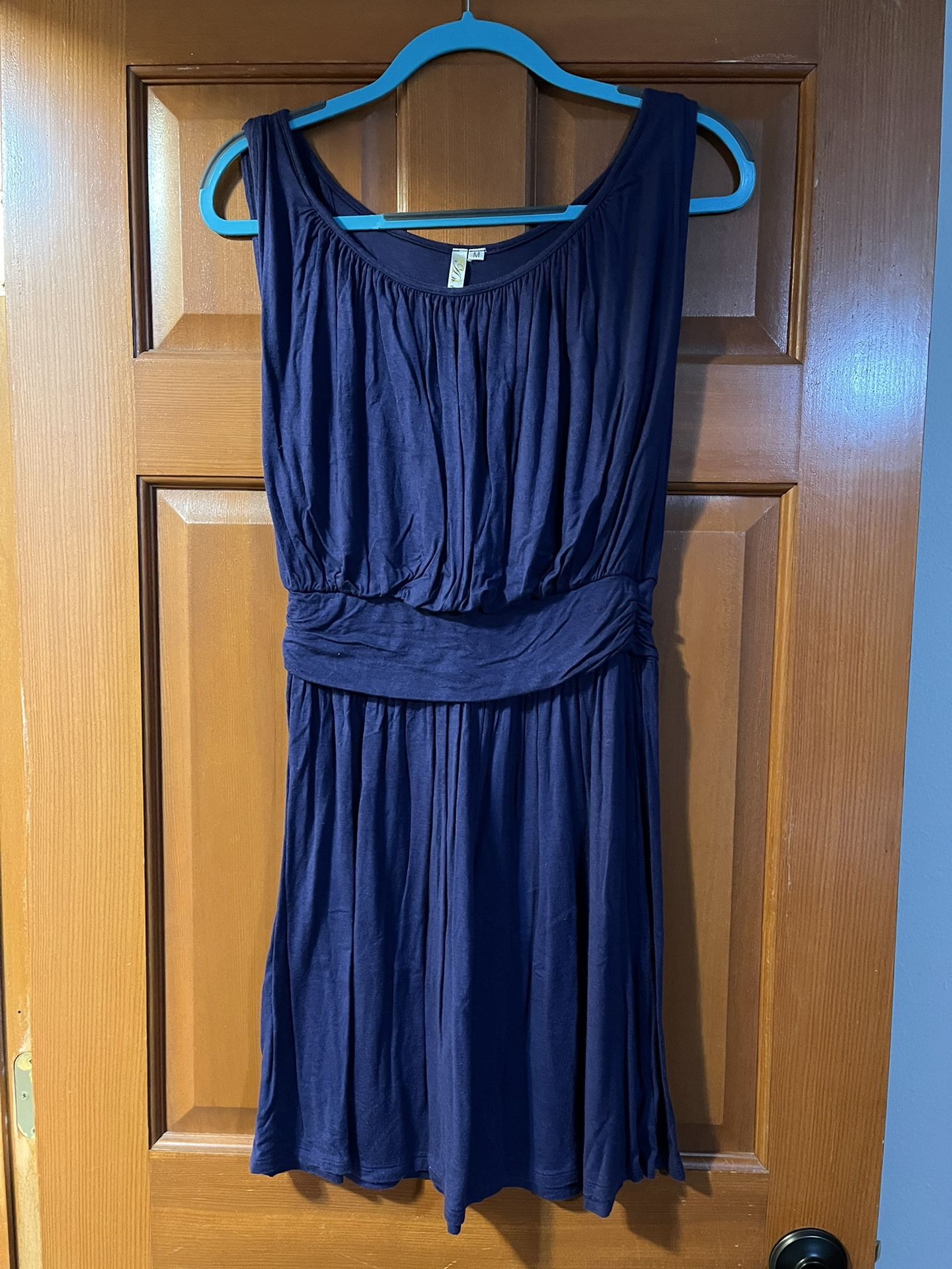 Women’s Dark Purple Sleeveless Dress