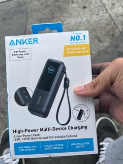 Anker high power multi device charging brand new