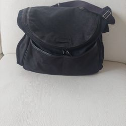 Gucci Black Diaper Bag With Changing Pad