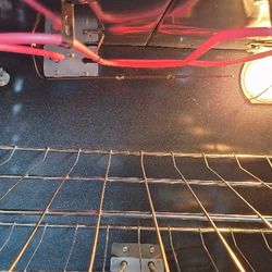24" Nice  White Glasstop Electric Stove 