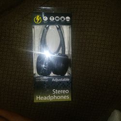 ADJUSTABLE STEREO HEADPHONES 