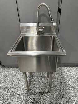 Trinity Stainless Steel Utility Basin