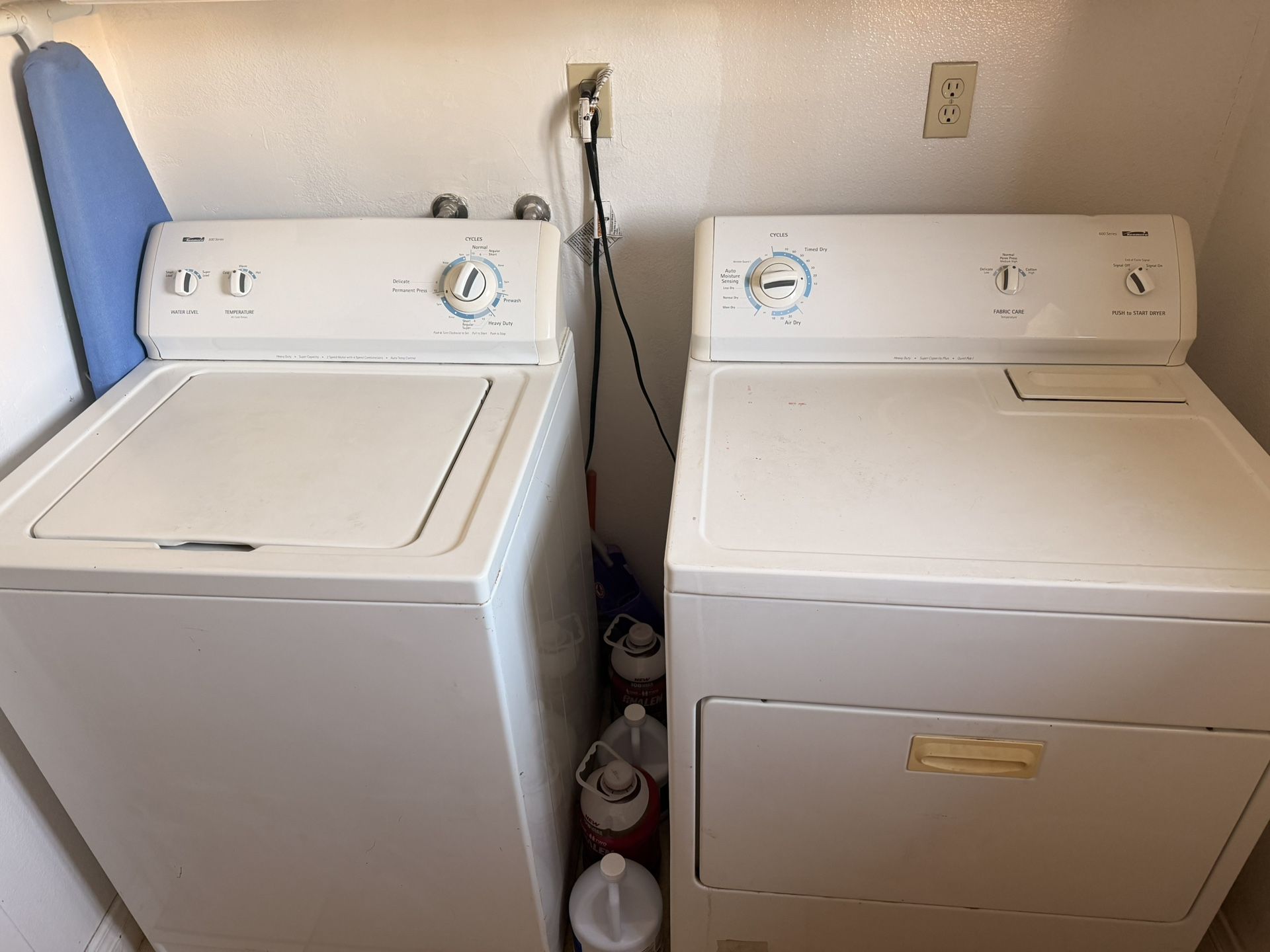 Kenmore 500 series washer and dryer