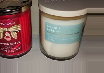 BATH & BODY WORKS CANDLES
