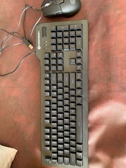 New gaming keyboard and gaming mouse