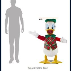 Brand New In The Bo. Donald Duck Christmas Prop 