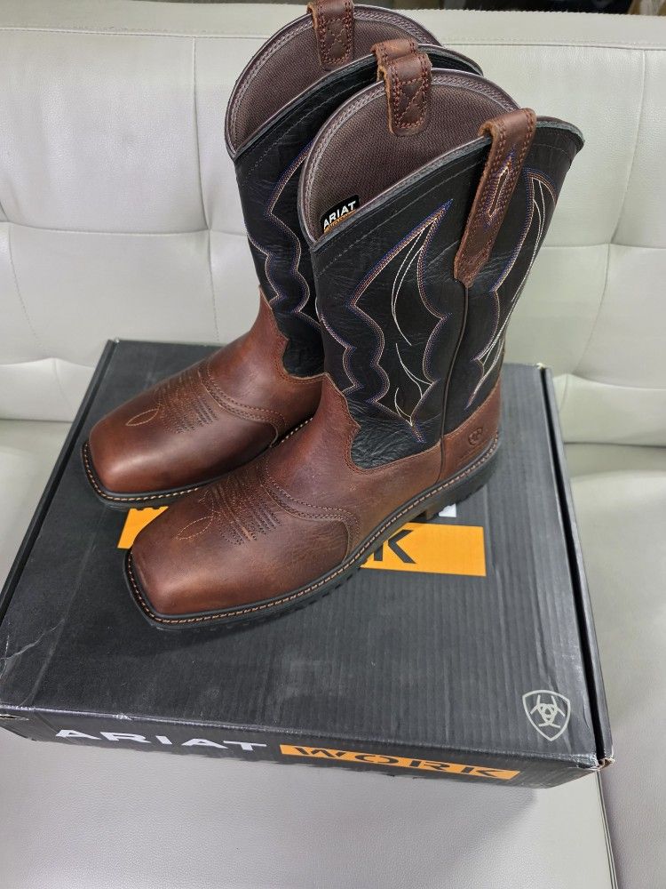Ariat boots Rigtek H20 waterproof composite toe work boot size 12 D