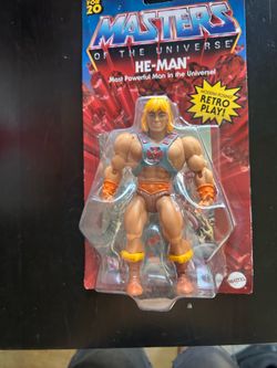 He man action figure masters of the universe